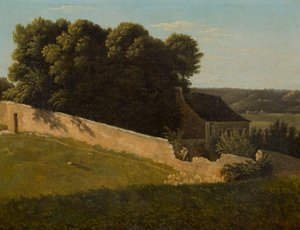 Summer Landscape with Cottage