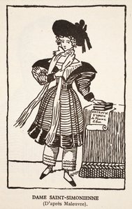 Dame Saint-Simonienne