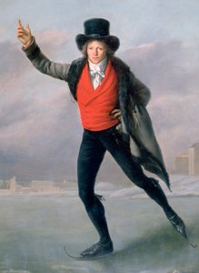 The Skater by Pierre Maximilien Delafontaine