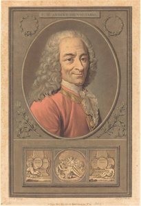 F.M. Arouet de Voltaire by Pierre Michel Alix