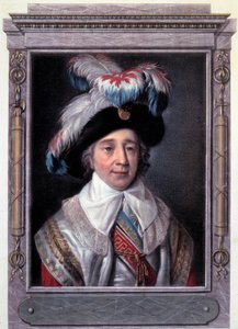 French Revolution: Portrait of Paul de Barras, French politician. Engraving by Alix Pierre Michel