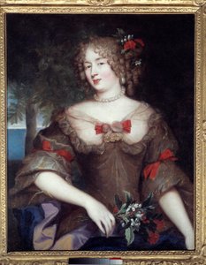 Portrait of Francoise Marguerite de Sevigne, Countess of Grignan by Pierre Mignard