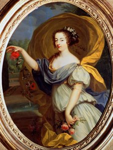Portrait of Duchess de la Valliere as Flora by Pierre Mignard