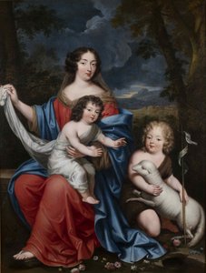 Portrait of Madame de Maintenon with the Natural Children of Louis XIV