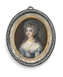 Stéphanie Félicité Ducrest de Saint-Aubin, Comtesse de Genlis by Pierre Noel Violet