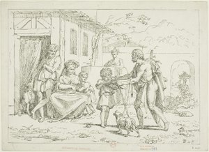 Homer by Pierre Nolasque Bergeret