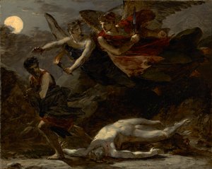 Justice and Divine Vengeance Pursuing Crime by Pierre Paul Prudhon