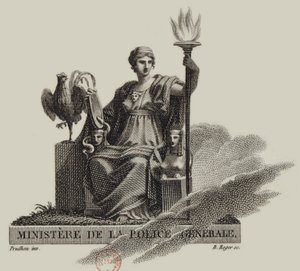 Ministry of General Police - Emblem by Pierre Paul Prud