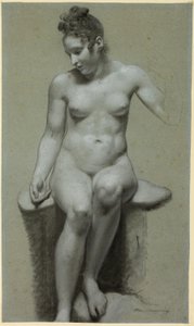Seated Female Nude