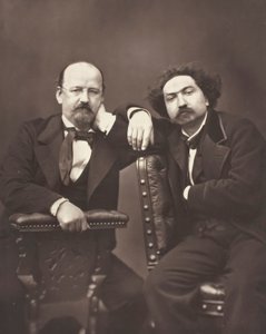 Émile Erckmann and Alexandre Chatrian, c. 1876