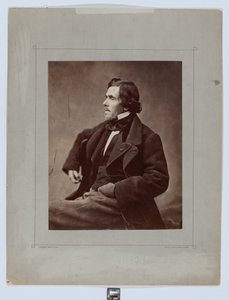 Portrait of Delacroix by Pierre Petit