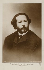 Portrait of Edouard Lalo by Pierre Petit