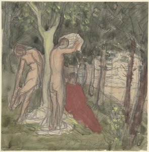 Bathers by Pierre Puvis de Chavannes