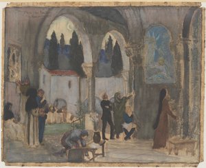 Christian Inspiration by Pierre Puvis de Chavannes