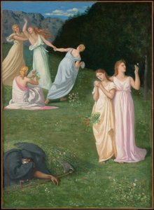 Death and the Maidens by Pierre Puvis de Chavannes
