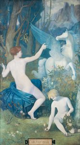 Fantasy by Pierre Puvis de Chavannes