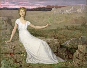 Hope, 1872 by Pierre Puvis de Chavannes
