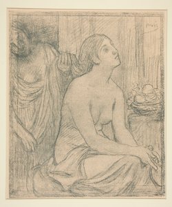 The Toilet by Pierre Puvis de Chavannes