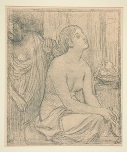 The Toilette by Pierre Puvis de Chavannes