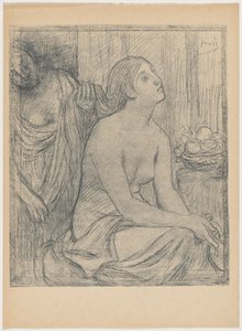 The Toilet by Pierre Puvis de Chavannes