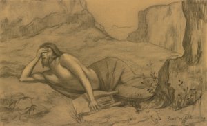 Orpheus by Pierre Puvis de Chavannes