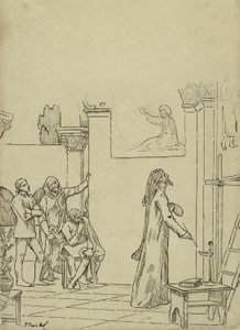 Study by Pierre Puvis de Chavannes