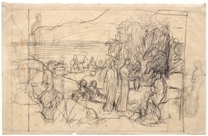 Study for a Mural Decoration by Pierre Puvis de Chavannes