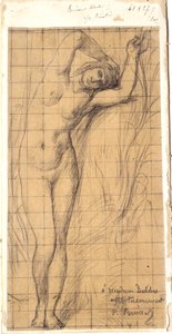Study for figure of "The Saône"