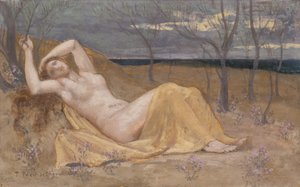 Tamaris, c.1886-87 by Pierre Puvis de Chavannes