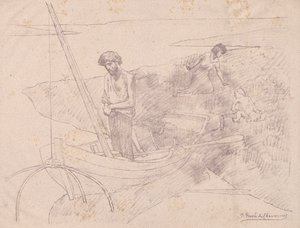 The Poor Fisherman by Pierre Puvis de Chavannes