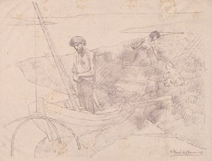 The Poor Fisherman by Pierre Puvis de Chavannes