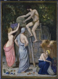 The Wine Press by Pierre Puvis de Chavannes