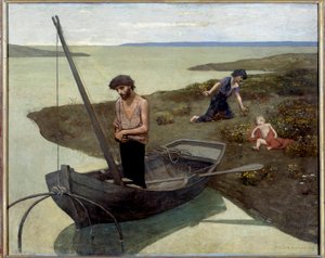 The Poor Fisherman by Pierre Puvis de Chavannes