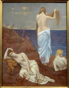 Young Girls on the Seaside