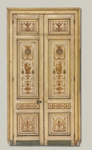 Overdoor Painting by Pierre Rousseau
