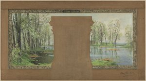 Sketch for Vanves Town Hall: The Ursine Pond