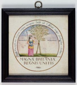 Emblem of the Union of England and Scotland by Pierre Violier