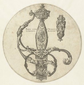 Design for a Sword Hilt by Pierre Woeiriot (II)