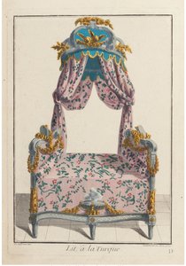 Lit à la Turque by Pierre de La Mesangere