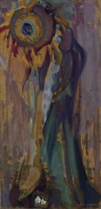 Dying sunflower I by Piet Mondrian