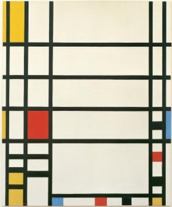 Trafalgar Square by Piet Mondrian