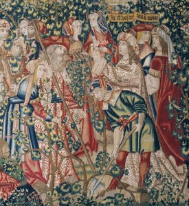 The Parable of the Laborers in the Vineyard by Pieter (studio of) Coecke van Aelst