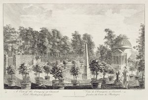 A View of the Orangery, Lord Burlington