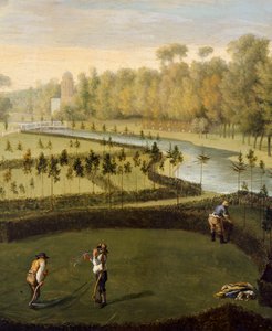 The Gardens at Chiswick House from the West (detail) by Pieter Andreas Rysbrack