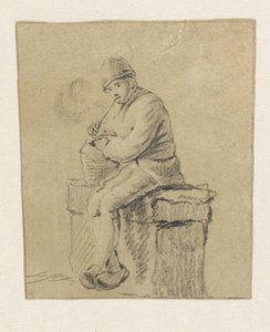 Sitting Peasant by Pieter Bartholomeusz. Barbiers