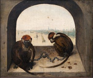Two Chained Monkeys