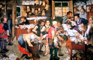 Rent Day by Pieter Brueghel the Younger
