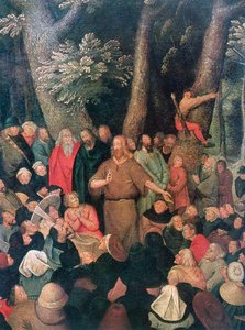 The Sermon of John the Baptist (detail), 1604