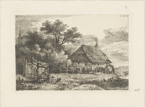 Landscape with Watermill (Water Landscapes series) by Pieter Casper Christ