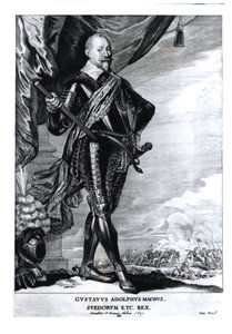 Portrait of Gustavus Adolphus the Great, King of the Swedes by Pieter Claesz Soutman